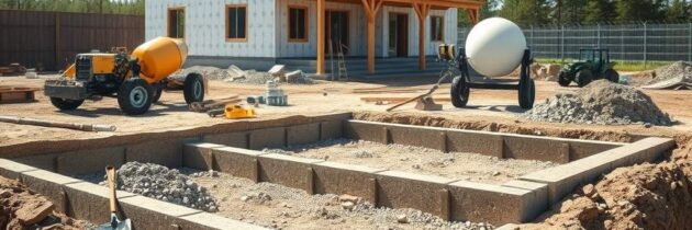 Harmonogram prac fundamentowych krok po kroku: jak zaplanować i kontrolować etapy budowy pod solidne podstawy domu