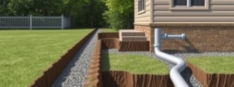 Jak wykonać odwodnienie wokół fundamentów: kluczowe kroki i najczęstsze błędy do uniknięcia