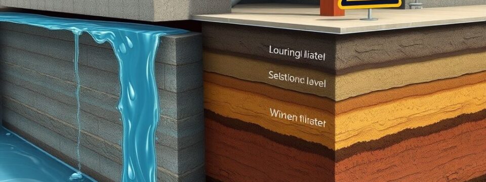 Fundamenty a woda gruntowa: jak ocenić ryzyko szkód i wybrać skuteczne zabezpieczenia