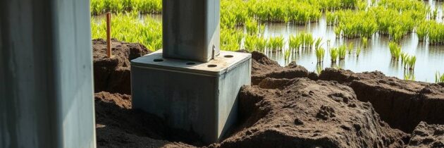 Fundamenty na terenach podmokłych: jak wybrać konstrukcję i zabezpieczenia dla stabilnego domu