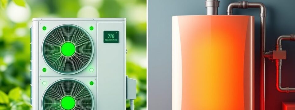 Serwis pompy ciepła a kotła gazowego: kluczowe różnice i parametry decydujące o wyborze usług serwisowych